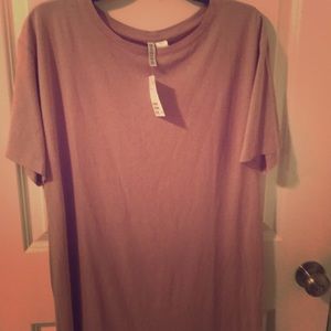 Oversized T-shirt dress